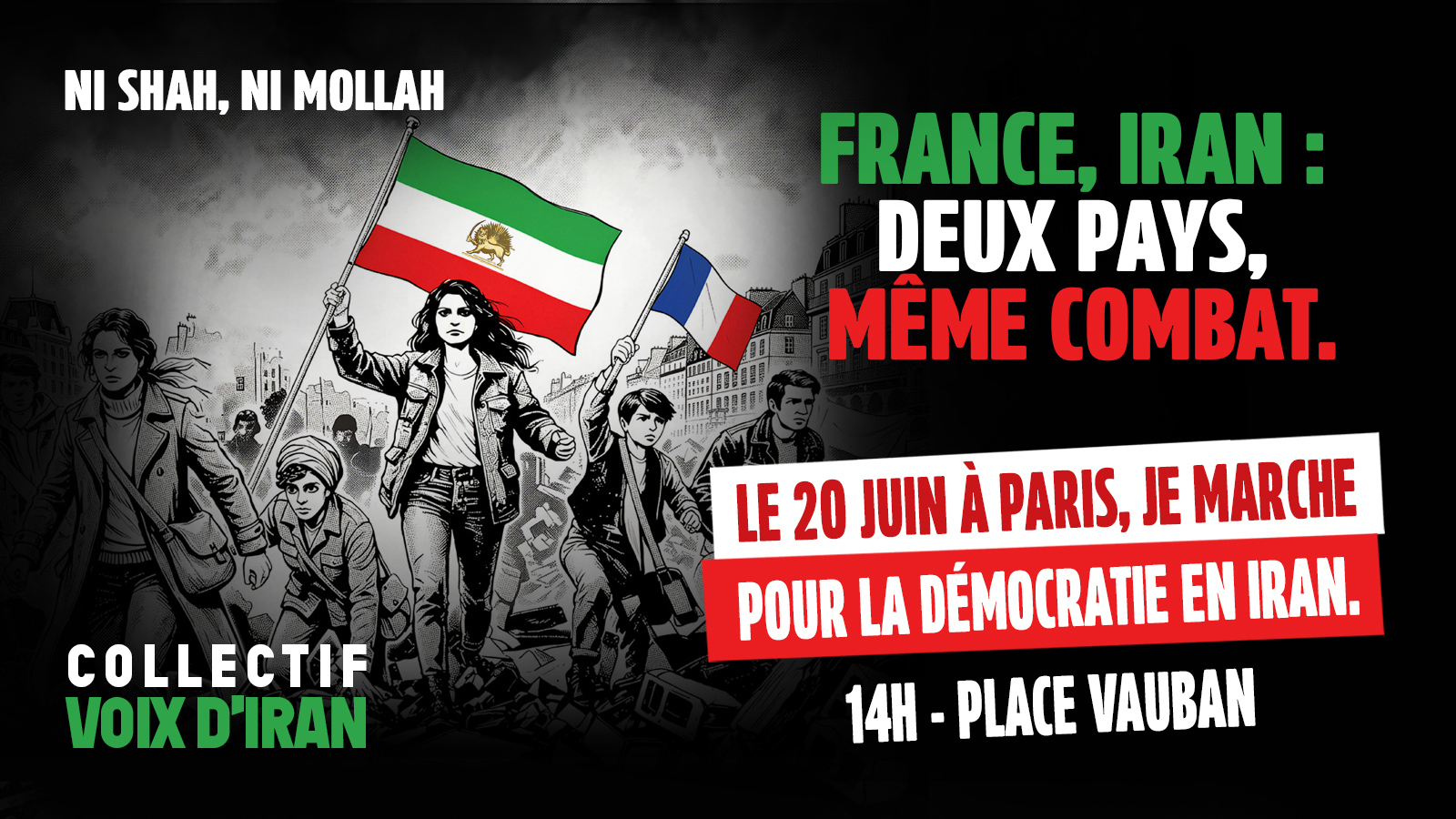 Visuel de la mobilisation fondatrice du 20 juin 2026, place Vauban, Paris